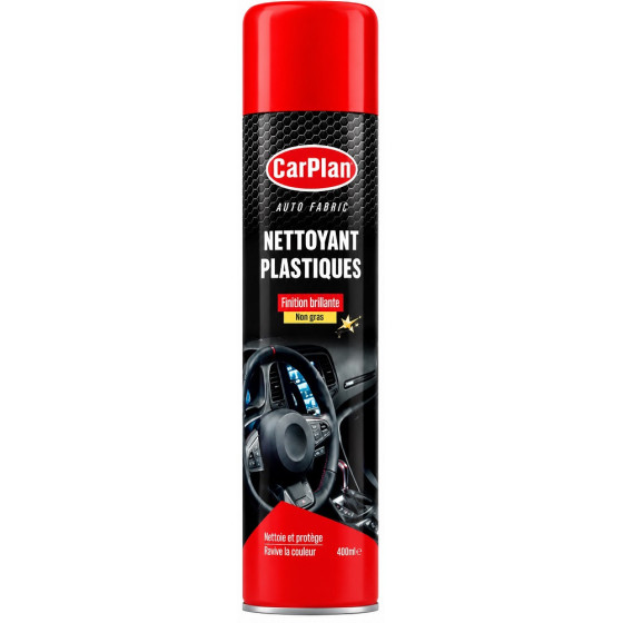 SPRAY CARPLAN NETTOYANT PLASTIQUE 400ML
