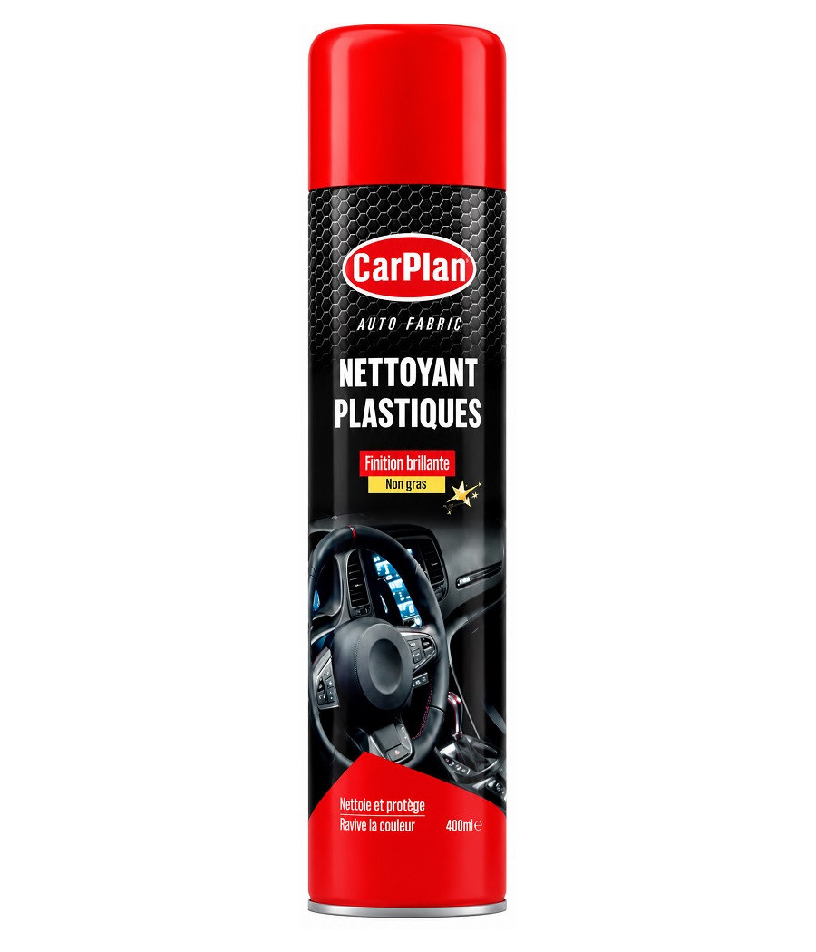 SPRAY CARPLAN NETTOYANT PLASTIQUE 400ML