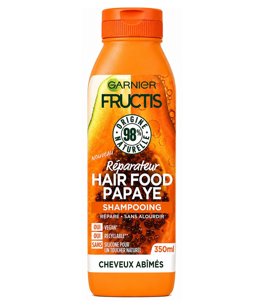 SHAMPOOING GARNIER HAIR FOOD PAPAYE 350ML