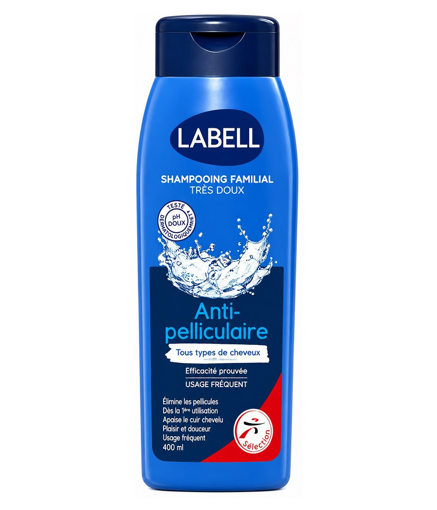 SHAMPOOING LABELL ANTIPELLICULAIRE 400ML
