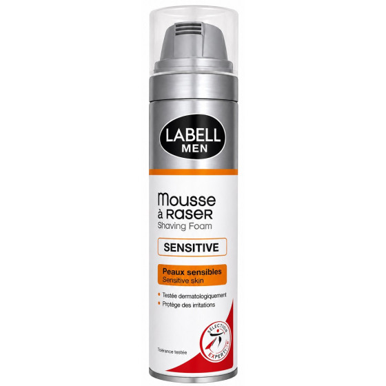 MOUSSE À RASER LABELL MEN PEAUX SENSIBLES 250ML