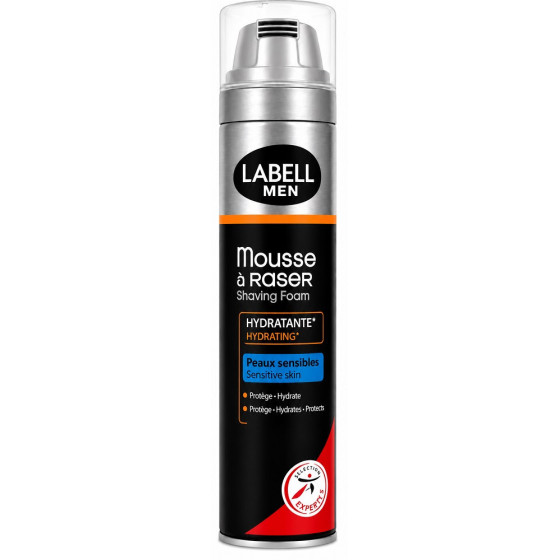 MOUSSE À RASER LABELL PEAUX NORMALE 250ML