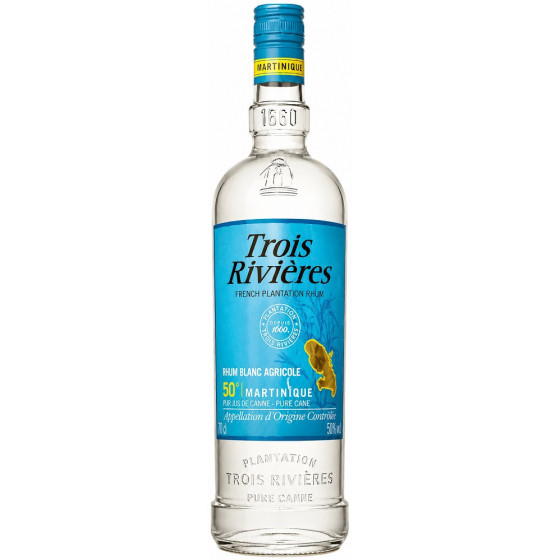 RHUM TROIS RIVIÈRES BLANC AGRICOLE 1L