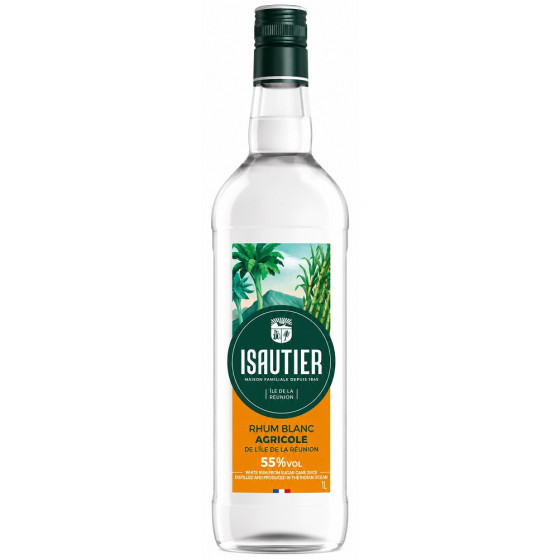 RHUM ISAUTIER BLANC AGRICOLE 1L