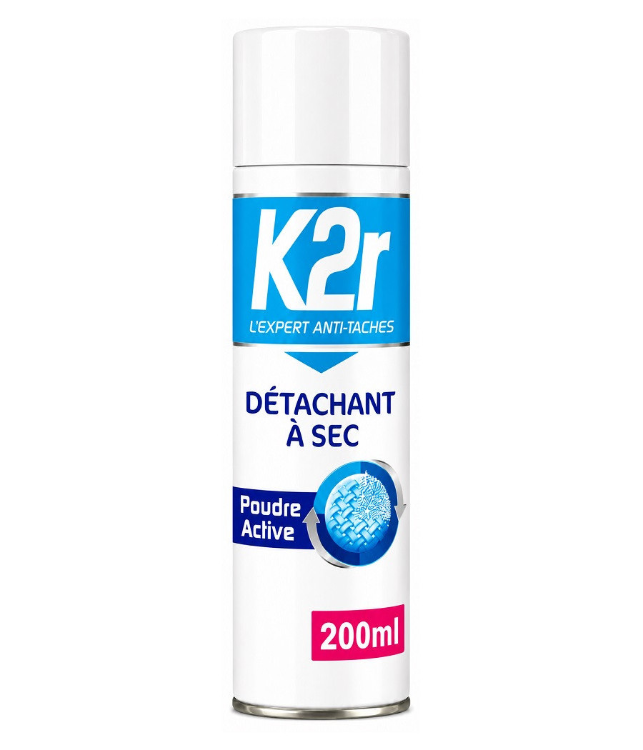 SPRAY DÉTACHANT K2R À SEC AÉROSOL 200ML