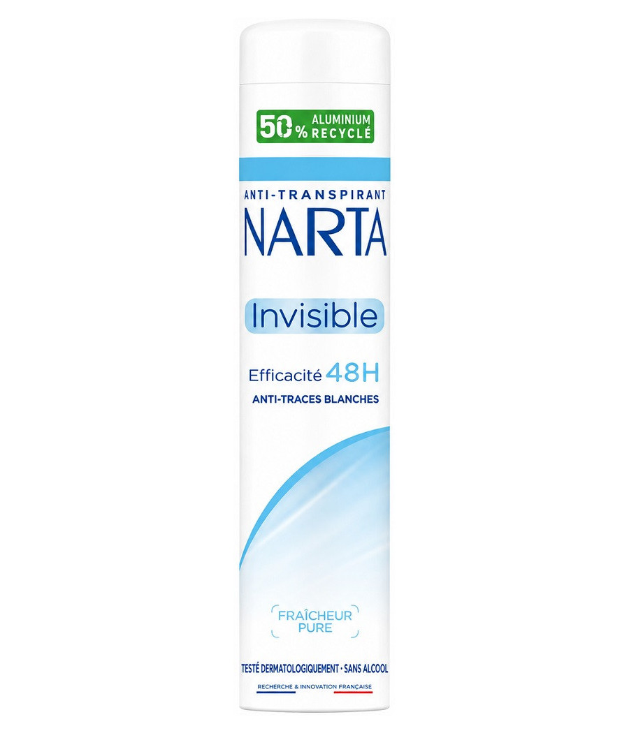 DÉODORANT SPRAY NARTA FEMME INVISIBLE 48H 200ML