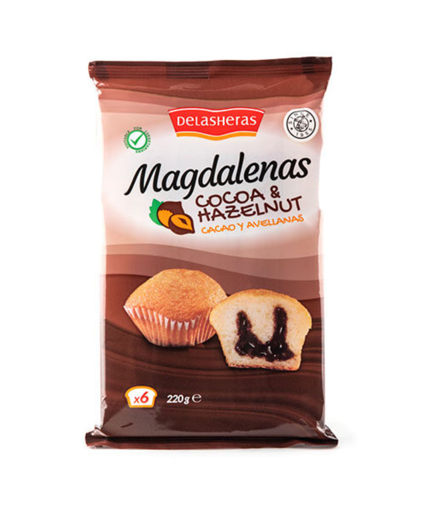MADALEINES CACAO DELASHERAS 220G
