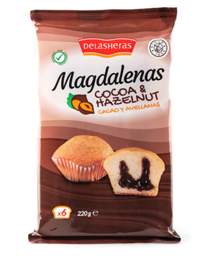 MADALEINES CACAO DELASHERAS 220G