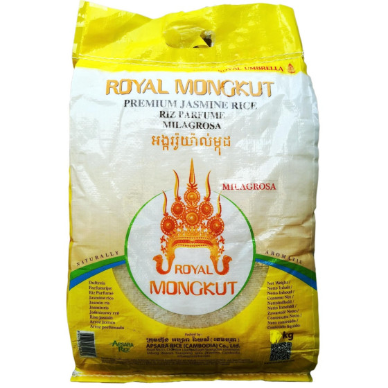 RIZ PREMIUM JASMIN 20KG CAMBODGE