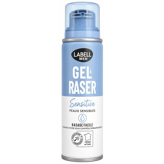 GEL À RASER LABELL SENSITIVE PEAUX SENSIBLES 200ML