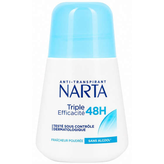 DÉODORANT STICK NARTA TRIPLE EFFICACITÉ 48H 50ML