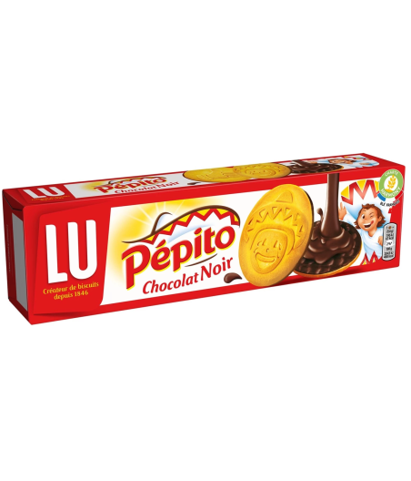PEPITO CHOCOLAT NOIR LU 20 BISCUITS 192G