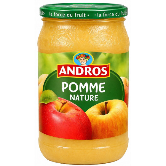 COMPOTE ANDROS POMME NATURE 750G