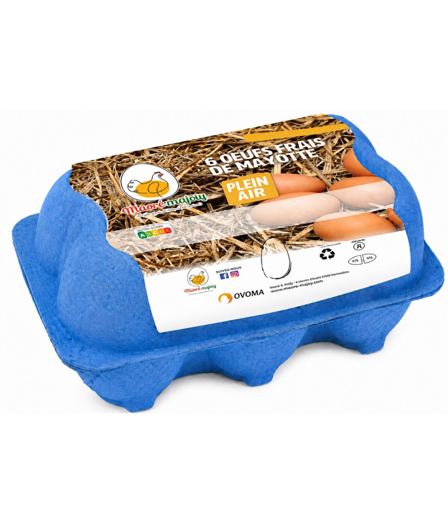 OEUFS MAORÉ MAJOIY SOL GROS X6