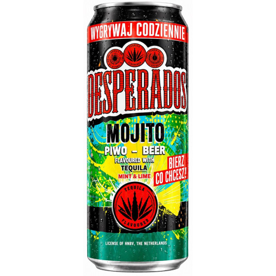BIÈRE CANETTE DESPERADOS MOJITO 50CL