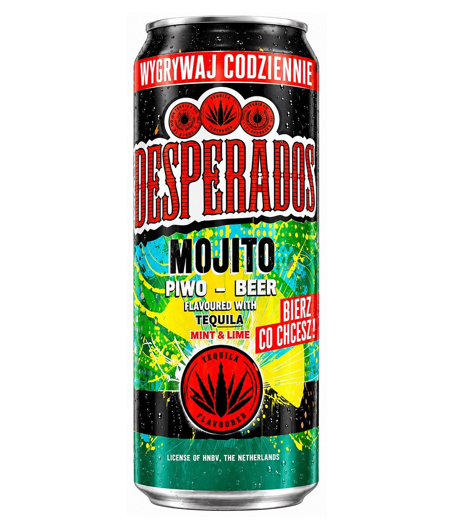 BIÈRE CANETTE DESPERADOS MOJITO 50CL