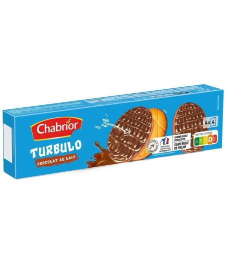 BISCUITS CHARBRIOR TURBULO CHOCOLAT AU LAIT 195G