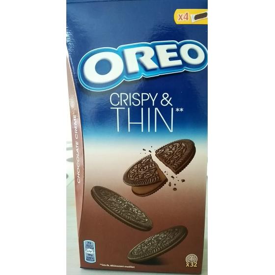 CRISPY AND THIN CHOCOLAT 192 G (32 UNITES)