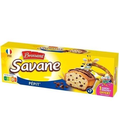 GATEAU BROSSARD SAVANE PEPIT 150G  5X30G