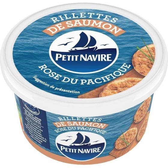 RILLETTES DE SAUMON PETIT NAVIRE  125G