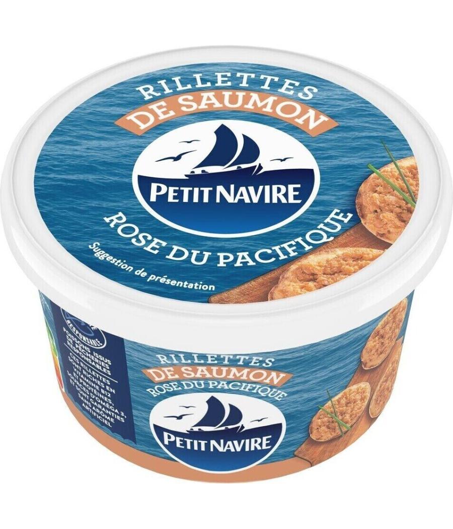 RILLETTES DE SAUMON PETIT NAVIRE  125G