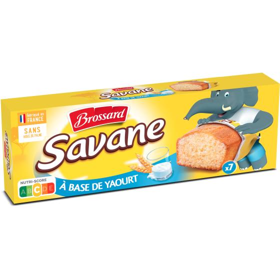 GATEAU BROSSARD SAVANE A BASE DE YAOURT X7 210 G