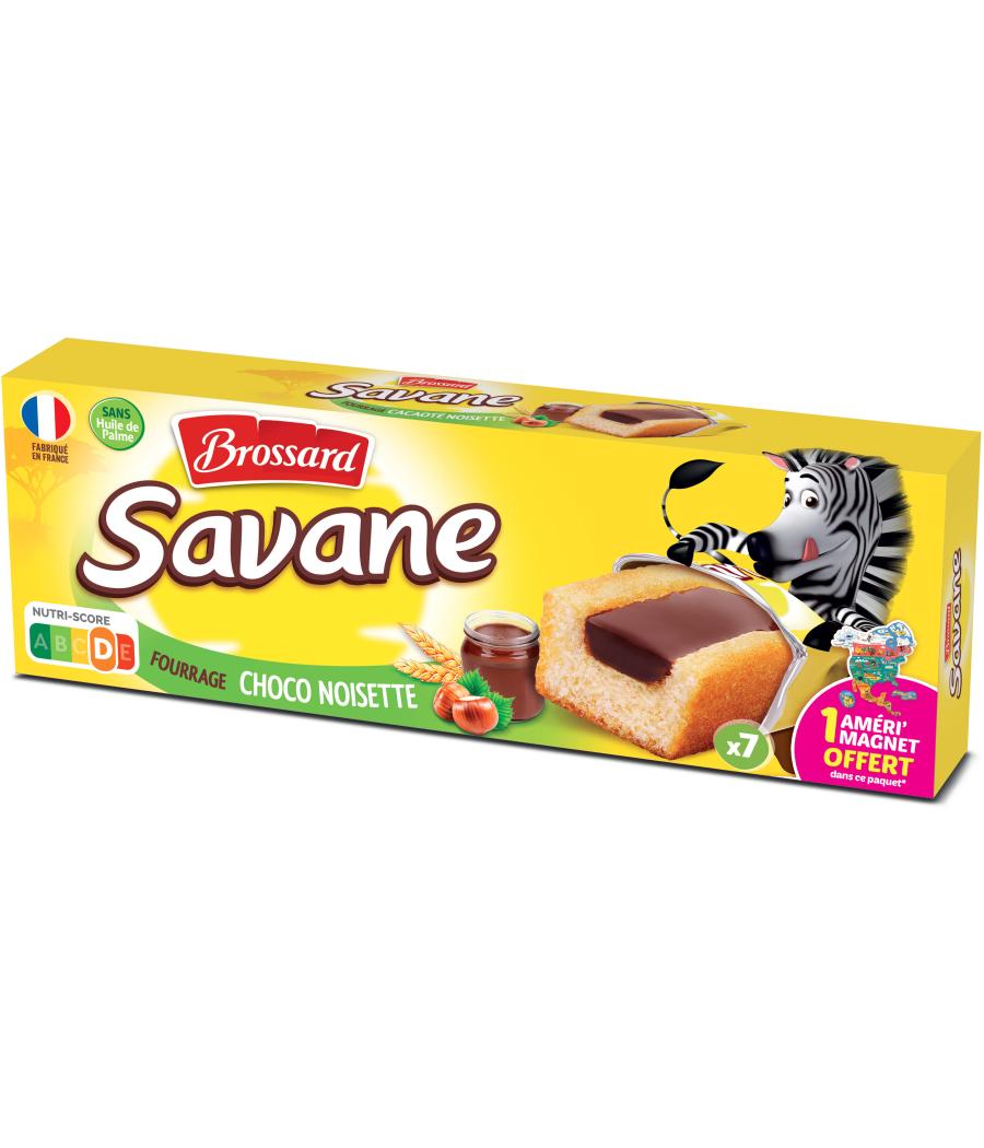 BROSSARD AU CHOCO NOISETTE SAVANE 175G