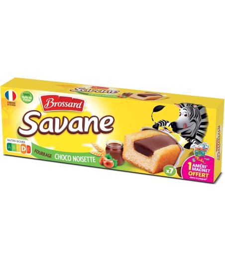 BROSSARD AU CHOCO NOISETTE SAVANE 175G