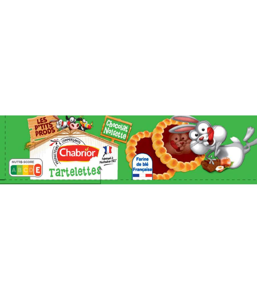 TARTELETTES CHOCOLAT NOISETTE CHABRIOR 150G