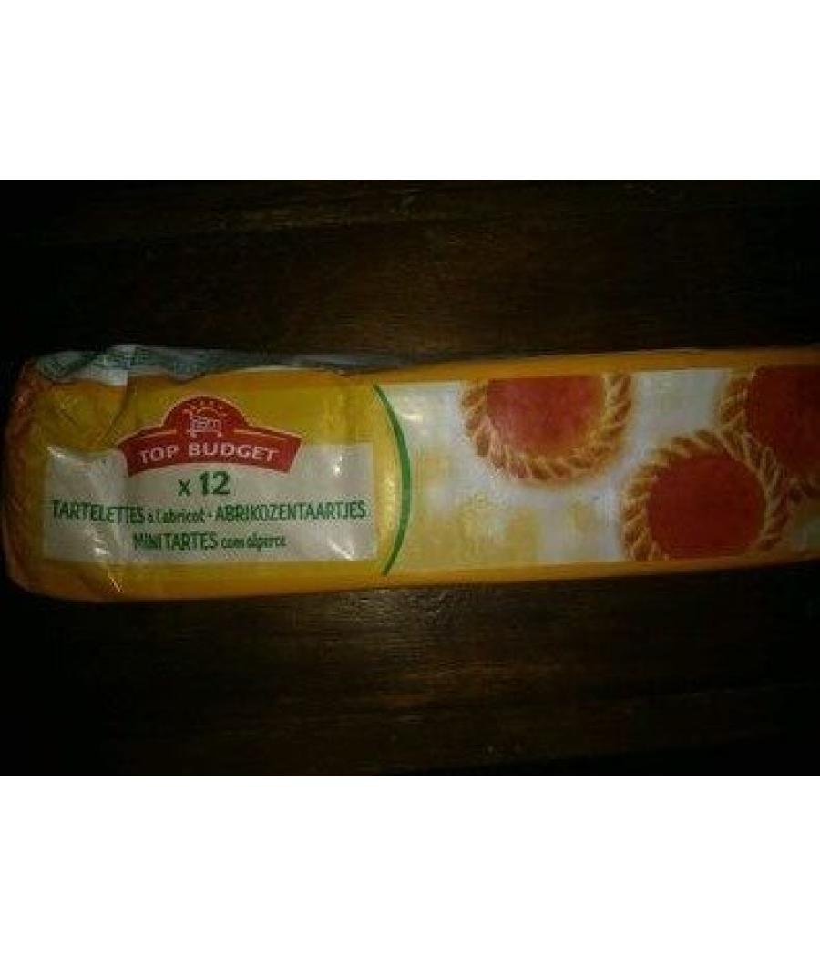 TARTELETTES A L'ABRICOT TOP BUDGET 200G