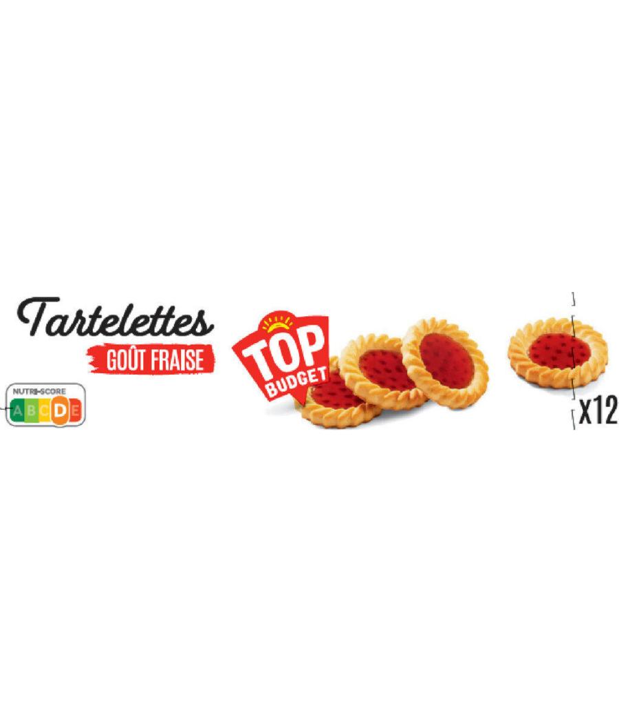TARTELETTES FRAISE TOP BUDGET 200G