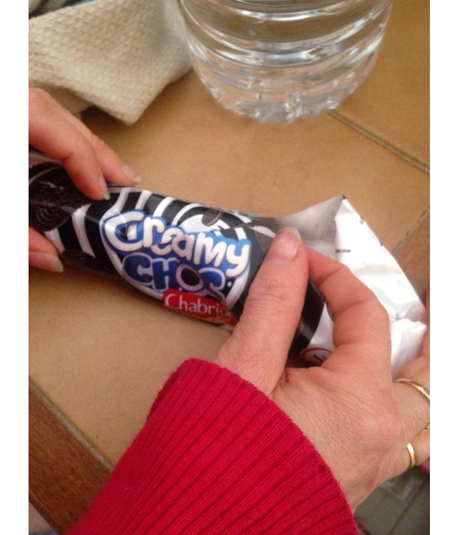 BISCUITS CREAMY CHOC CHABRIOR 154G