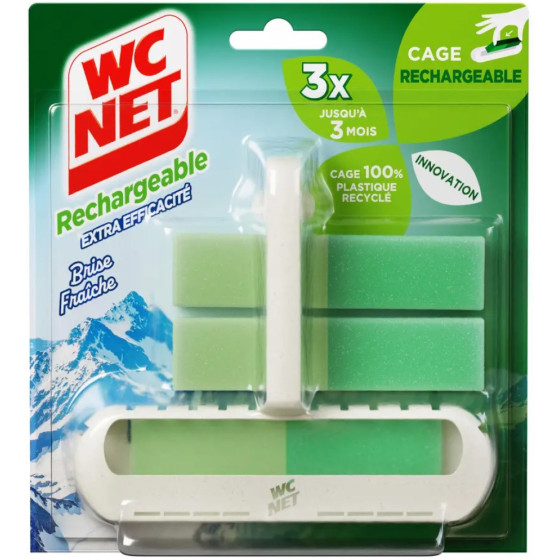 BLOC WC RECHARGEABLE BRISE FRAICHE WC NET 3X3,35G