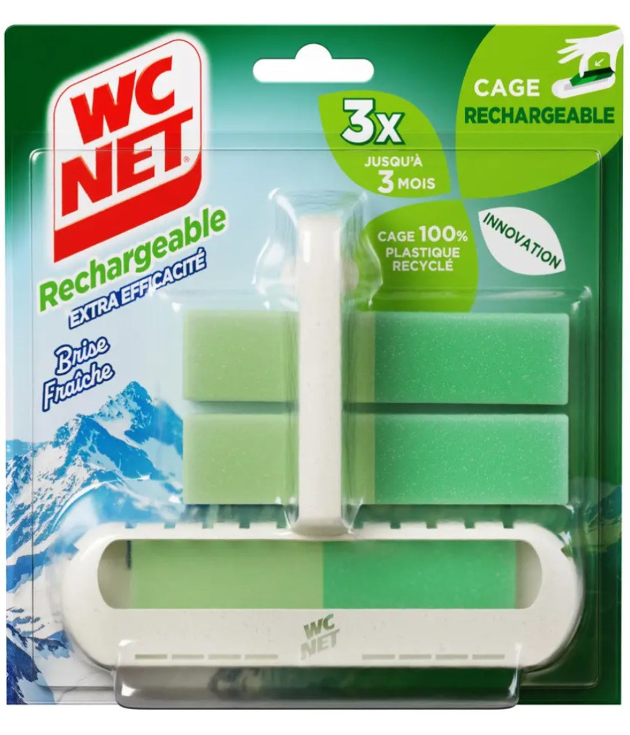 BLOC WC RECHARGEABLE BRISE FRAICHE WC NET 3X3,35G