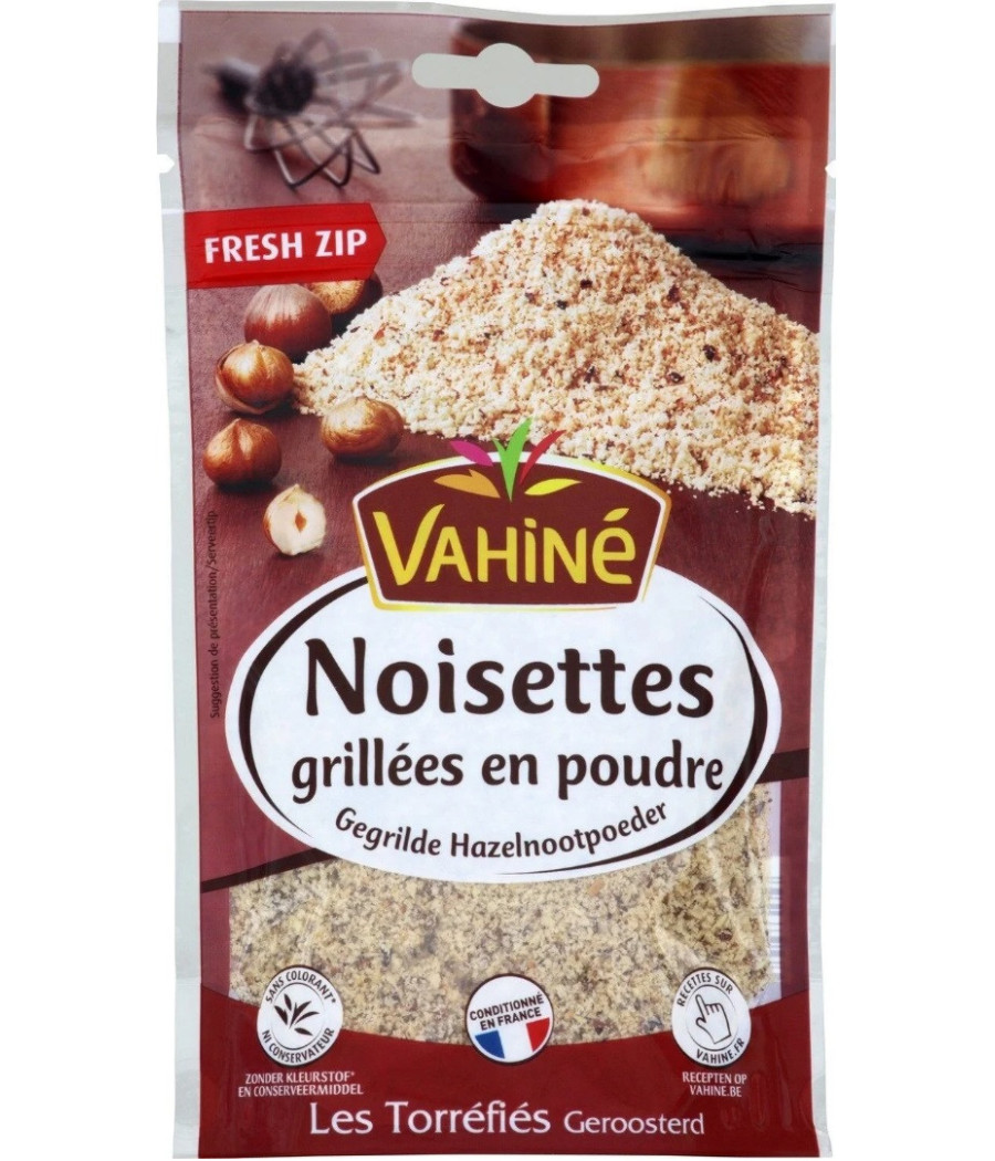 NOISETTES GRILLE EN POUDRE VAHINE 100G