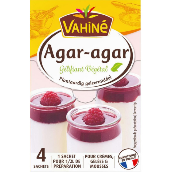 GELIFIANT VEGETAL AGAR AGAR VAHINE X4 8G