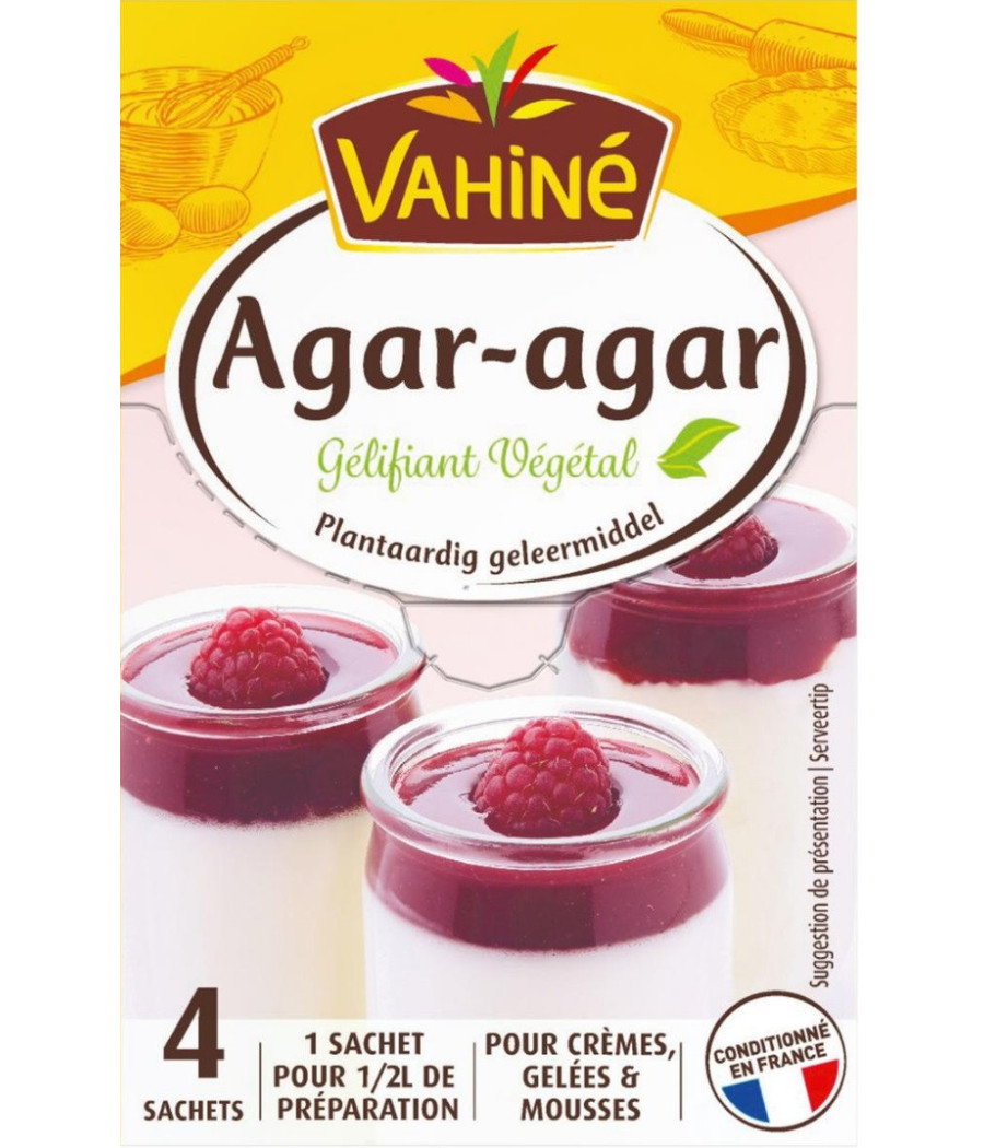 GELIFIANT VEGETAL AGAR AGAR VAHINE X4 8G