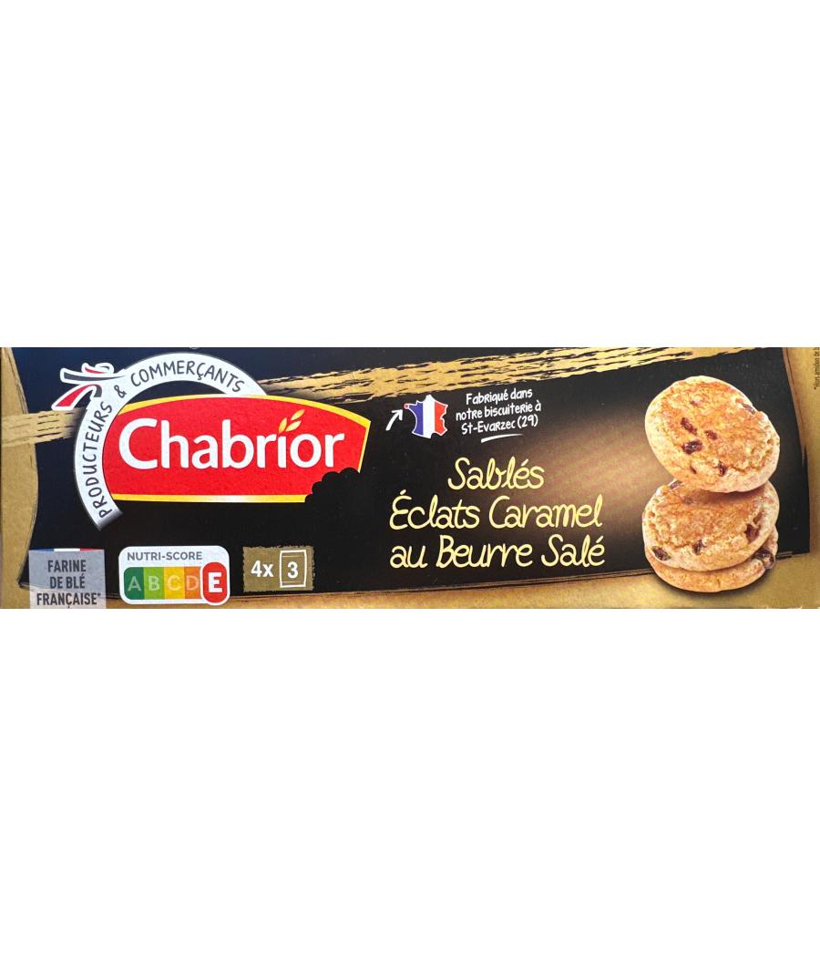 SABLES ECLATS DE CARAMEL AU BEURRE SALE CHABRIOR 125G