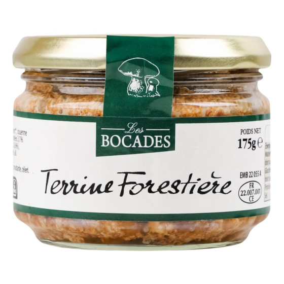 TERRINE FORESTIERE LES BOCADES 175G