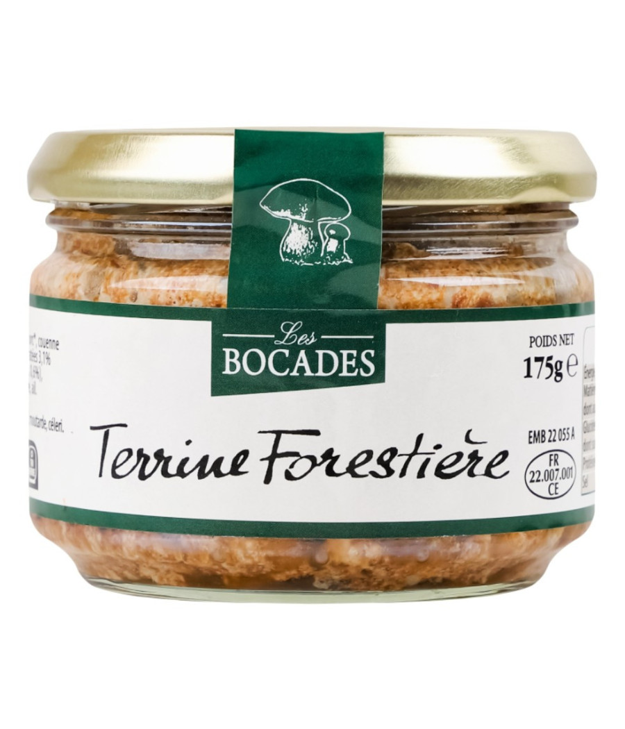 TERRINE FORESTIERE LES BOCADES 175G