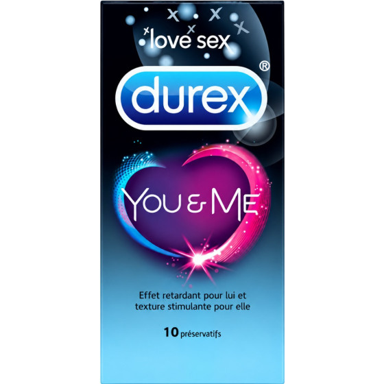 PRESERVATIF YOU&ME DUREX X10