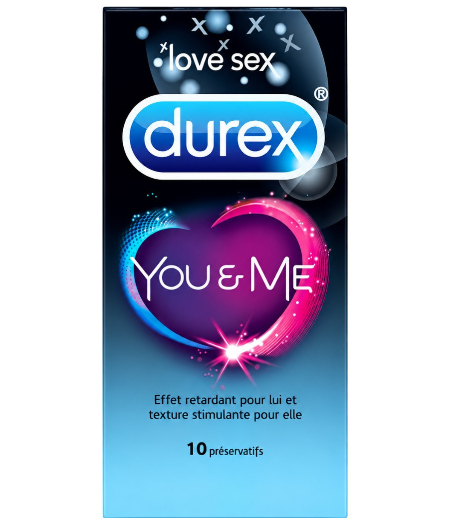 PRESERVATIF YOU&ME DUREX X10