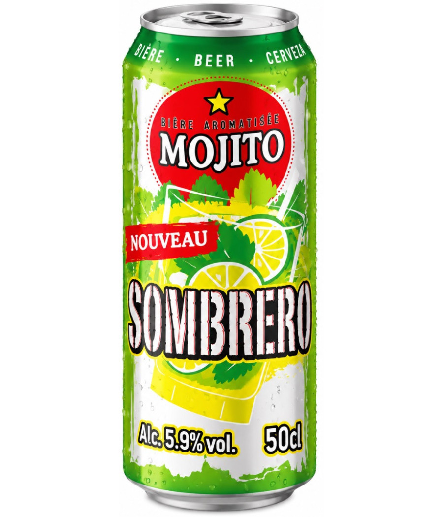 BIERE MOJITO SOMBRERO 50CL