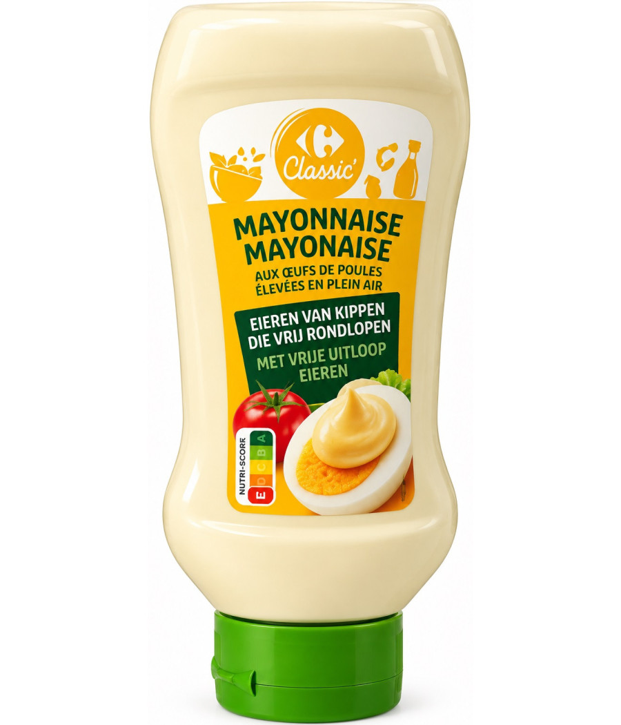 MAYONNAISE A LA MOUTARDE DE DIJON CARREFOUR CLASSIC 415G