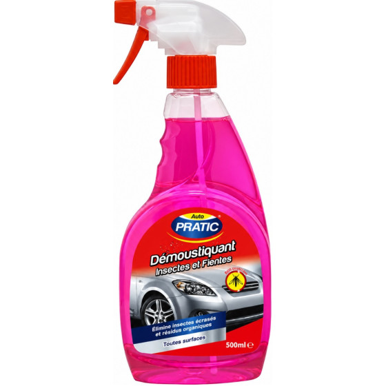 DEMOUSTIQUANT INSECTES ET FIENTES AUTO PRATIC 500ML