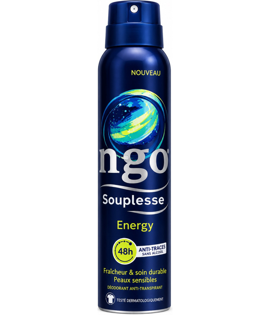 DEODORANT SPRAY HOMME ENERGY SOUPLESSE 200ML