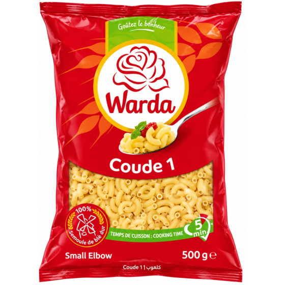 PATES COUDE N1 WARDA 500G