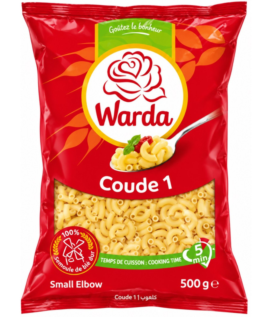PATES COUDE N1 WARDA 500G