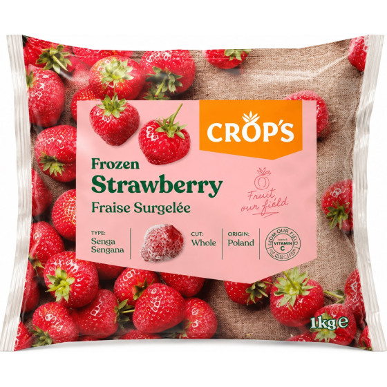 FRAISES SURGELÉES CROPS 1KG