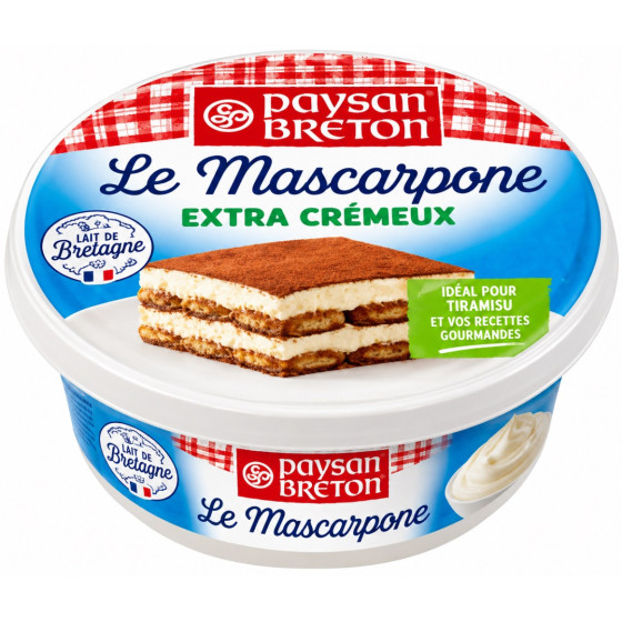 MASCARPONE EXTRA CREMEUX PAYSAN BRETON 250G